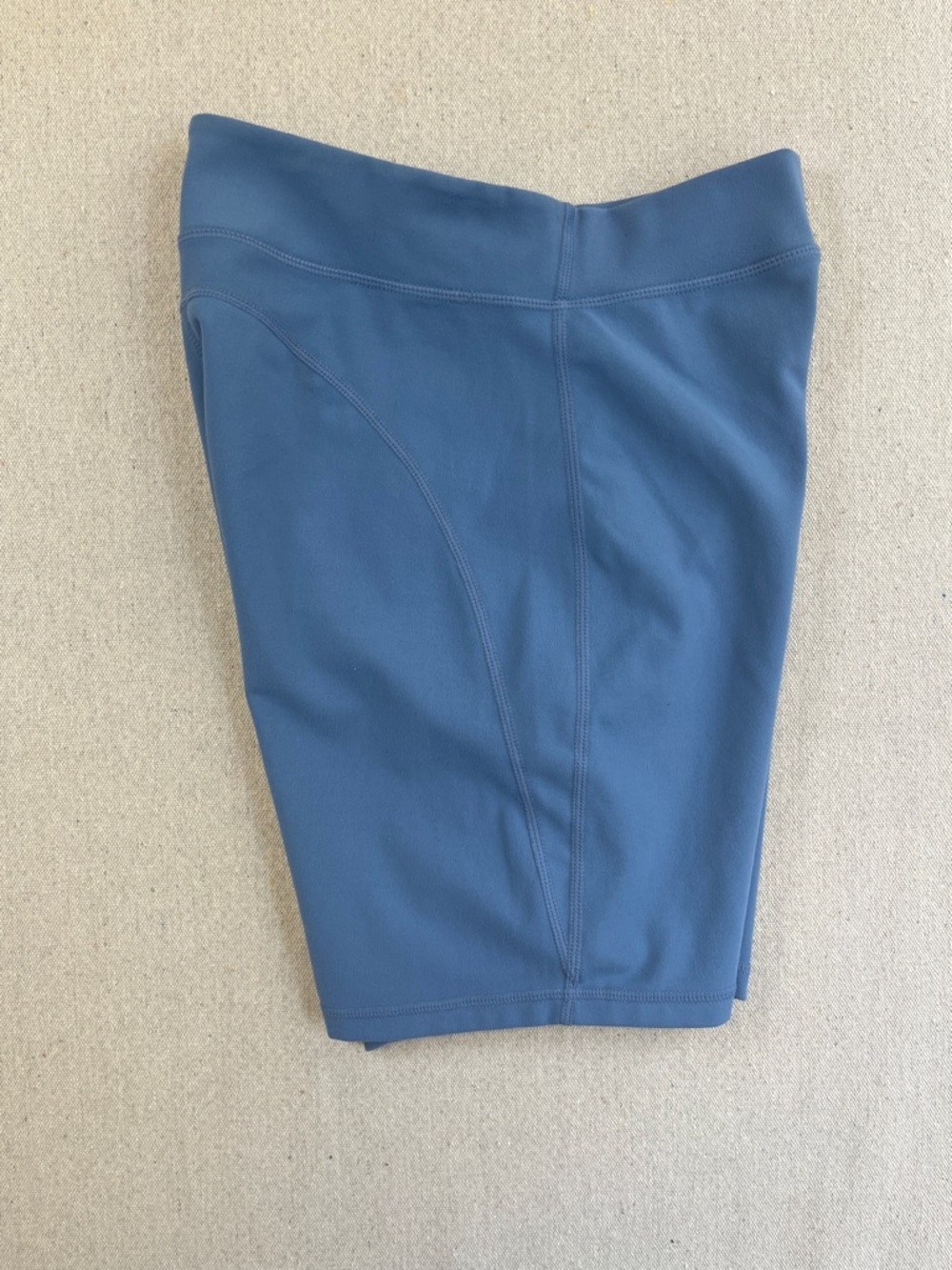 ODODOS Blue High Waisted Biker Shorts Women’s Size S Stretch Athletic - Picture 10 of 12